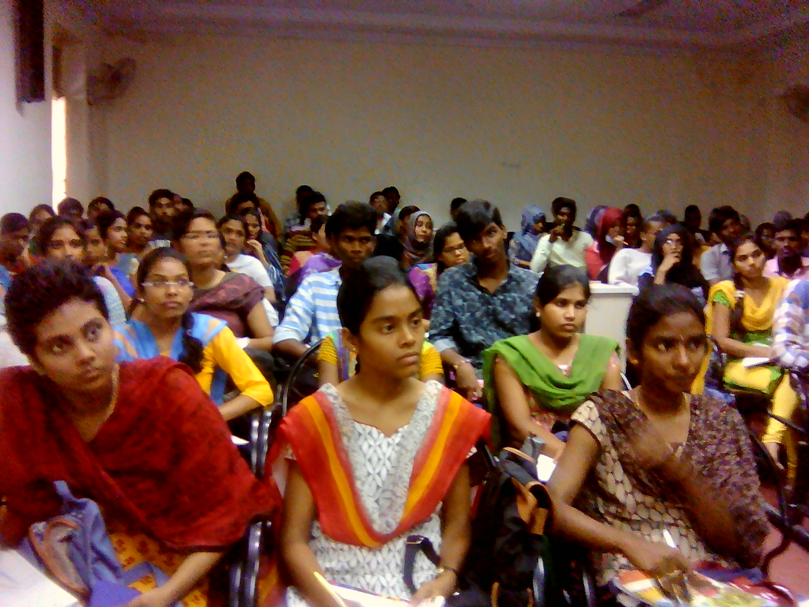 Awareness Session Students posted at MNJ